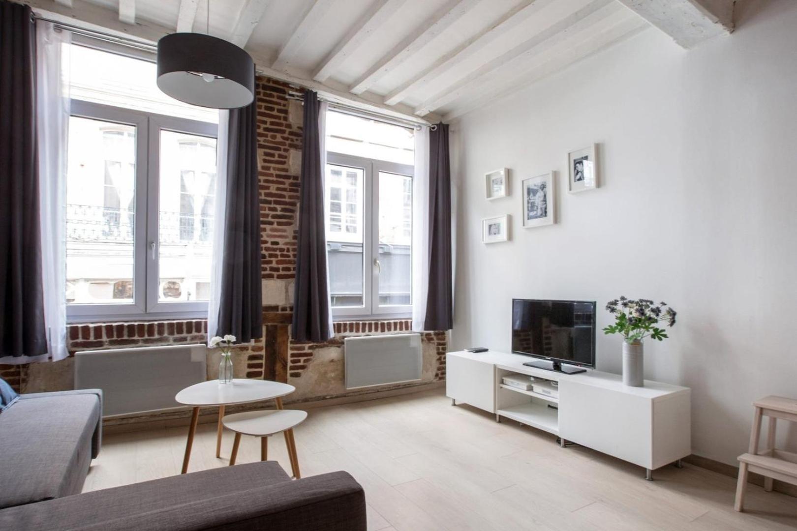 Old Town - Superb Apartment In Rue Esquermoise ! Lille Dış mekan fotoğraf