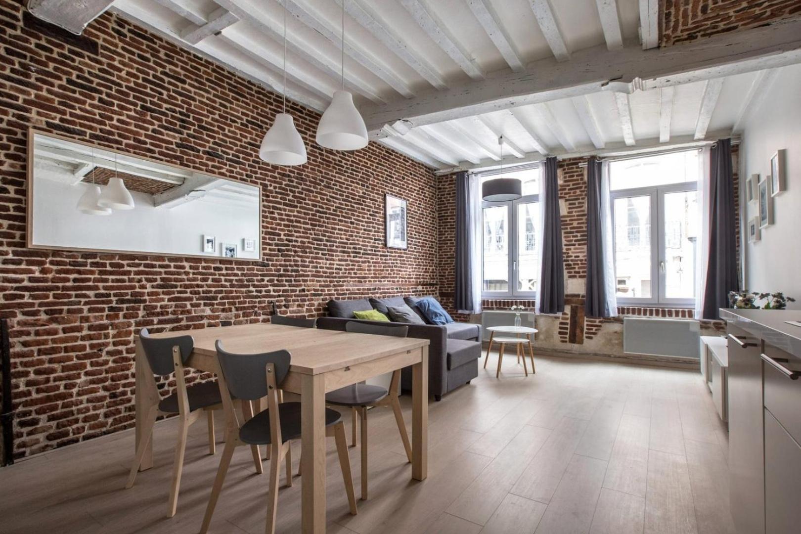 Old Town - Superb Apartment In Rue Esquermoise ! Lille Dış mekan fotoğraf